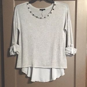 Flowing high/low shirt